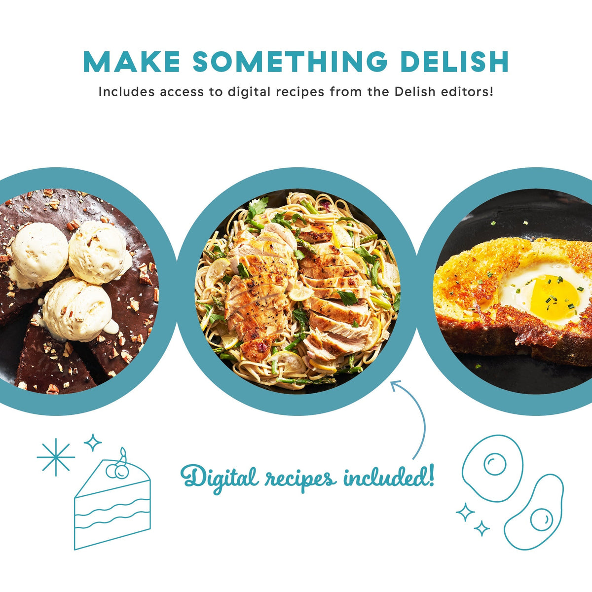 Delish by Dash 10" Lightweight Cast Iron Skillet