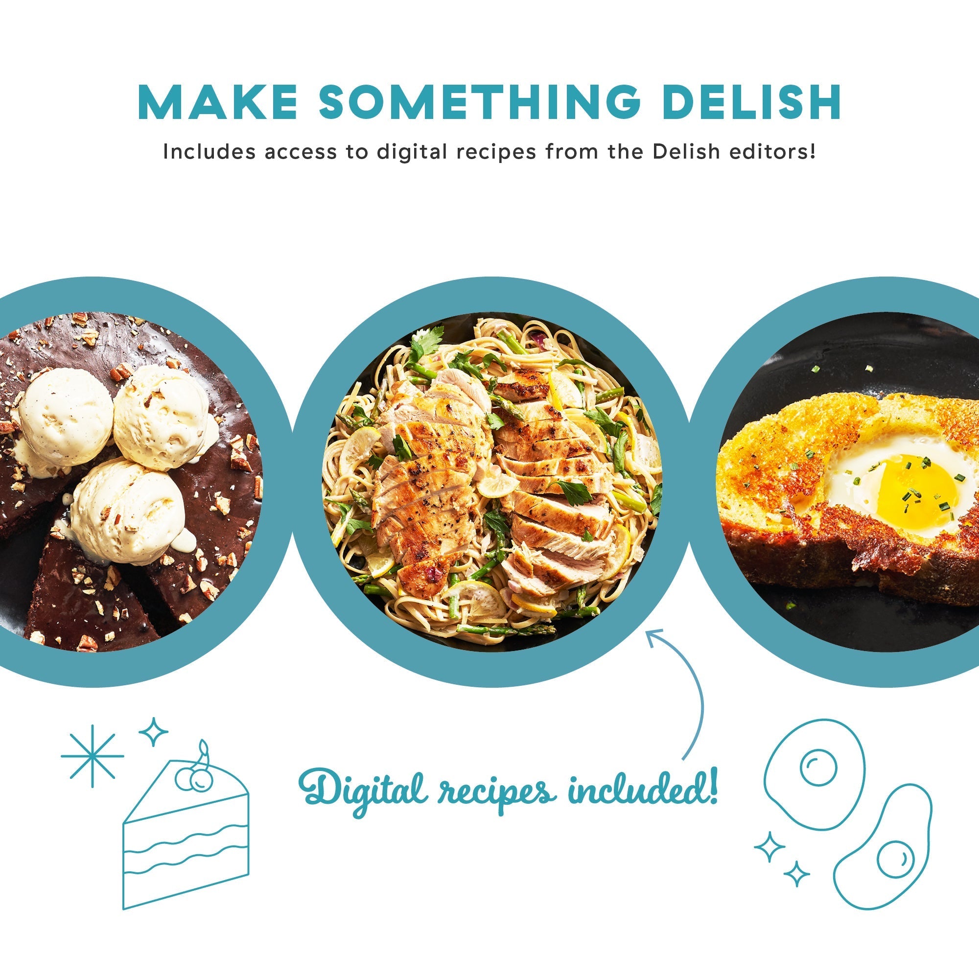 Delish by Dash 12" Lightweight Cast Iron Skillet